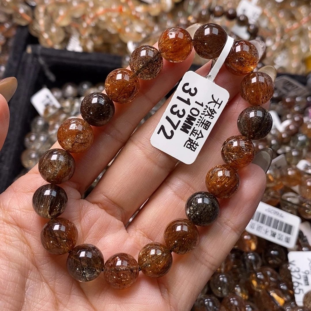 未镶嵌水晶手链水