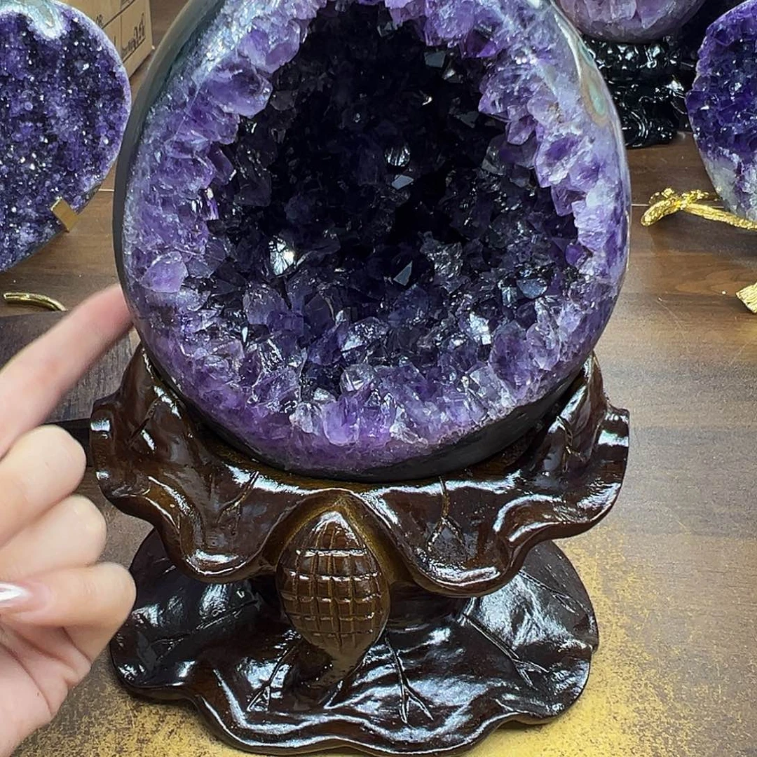 紫晶摆件未镶嵌福利