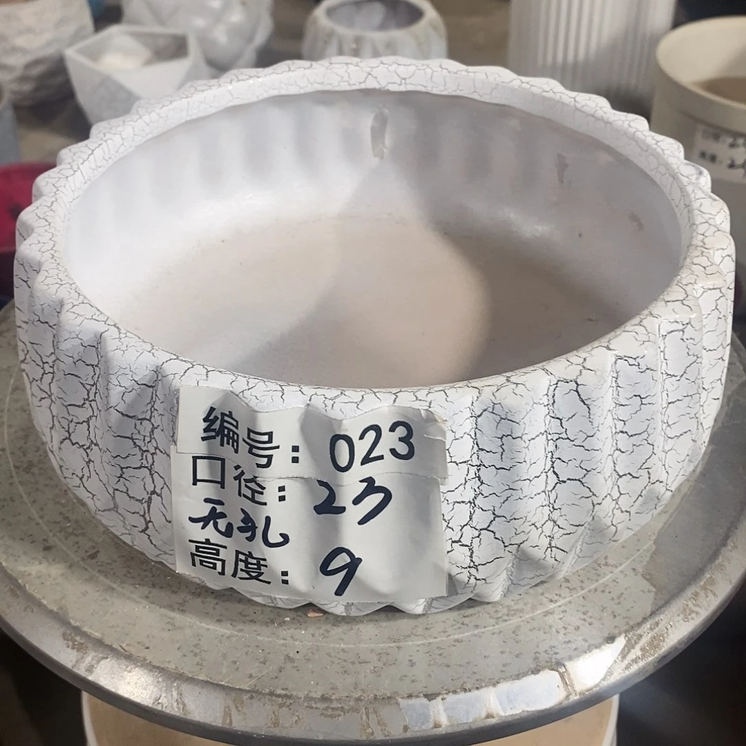 【闪购商品】陶瓷微瑕花盆-023-1个