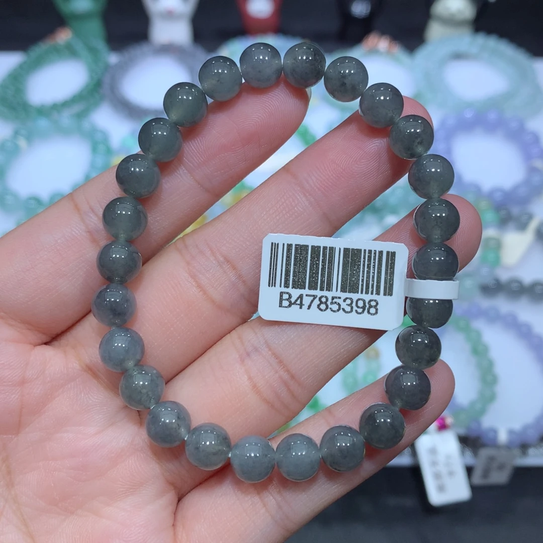 翡翠未镶嵌手串天然