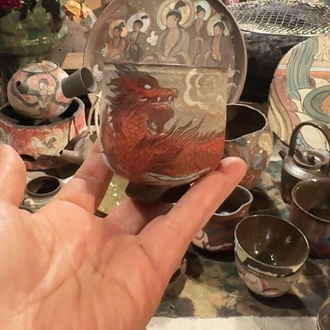 手工制作各种精美陶瓷