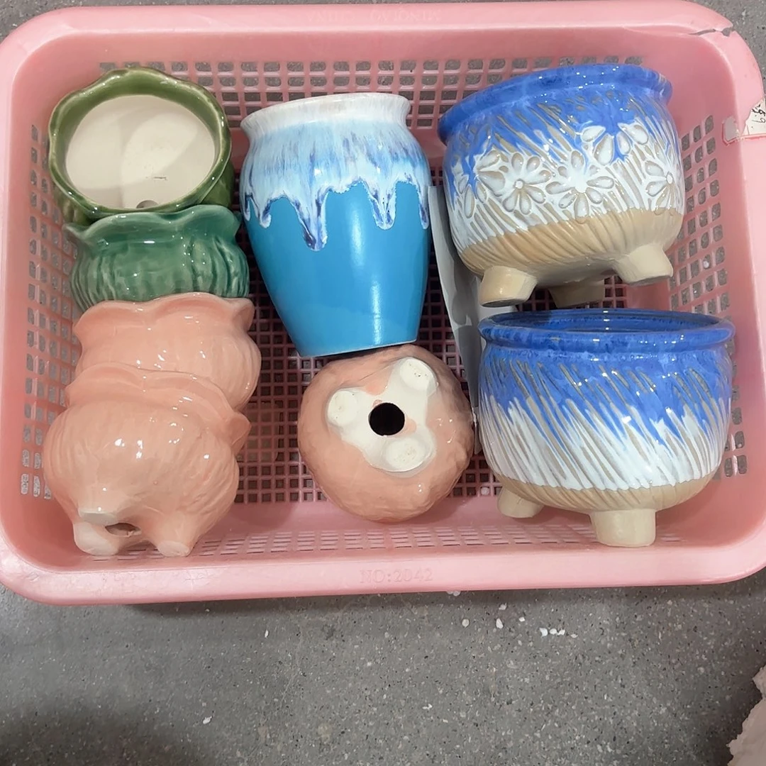 陶瓷陶瓷花盆，多肉花盆