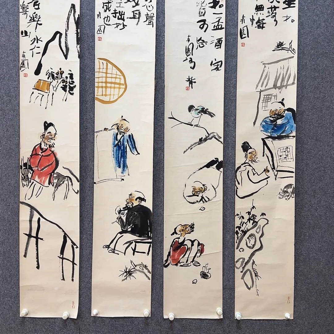 国画冯林老师手绘作品