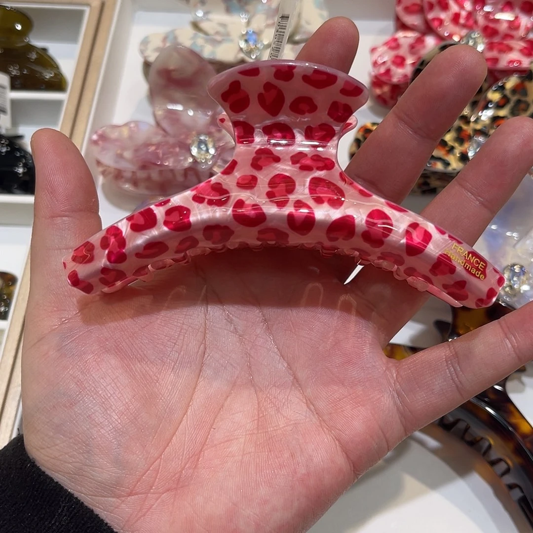醋酸非金属粉豹纹大象腿