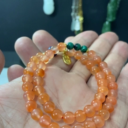 南红玛瑙未镶嵌手串