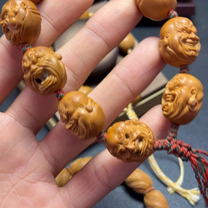 手串/手链橄榄核橄榄核雕恶僧