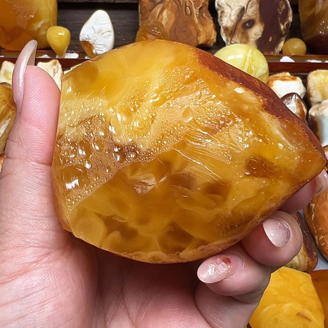 定制琥珀未镶嵌蜜蜡