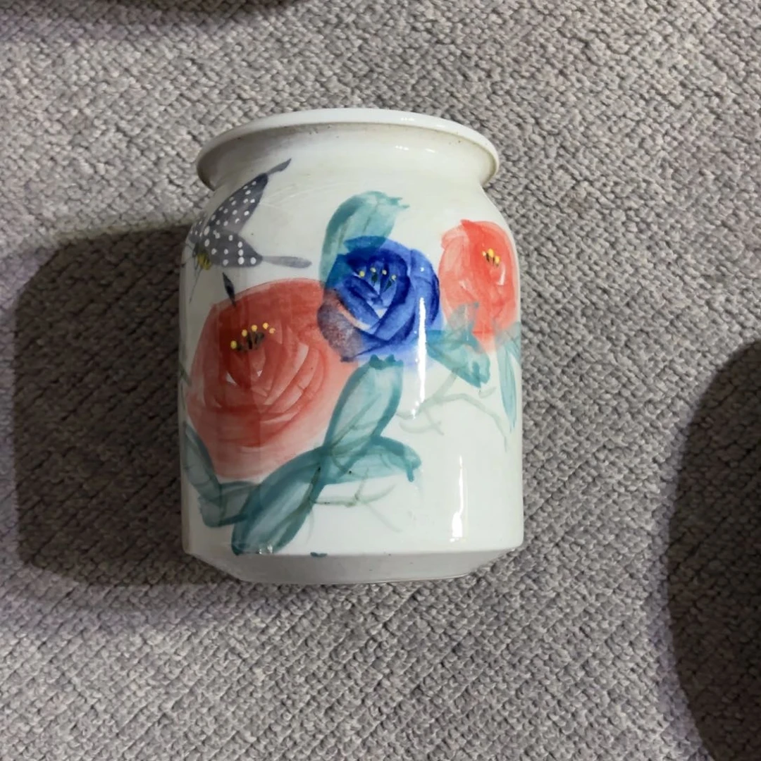 景德镇手绘高温釉下彩陶瓷茶具