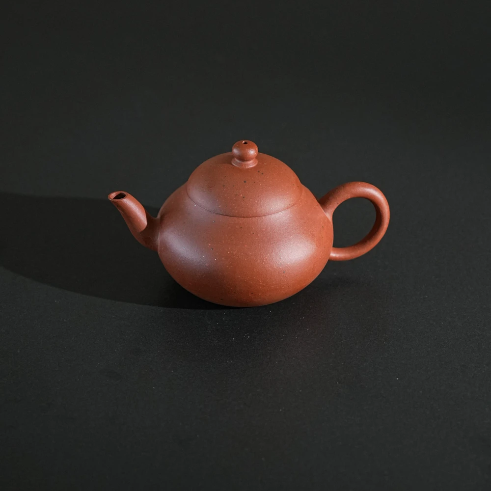 树见造物×虎兰堂丨张羽-逸公梨式60年代窑藏黄龙山老朱泥120cc