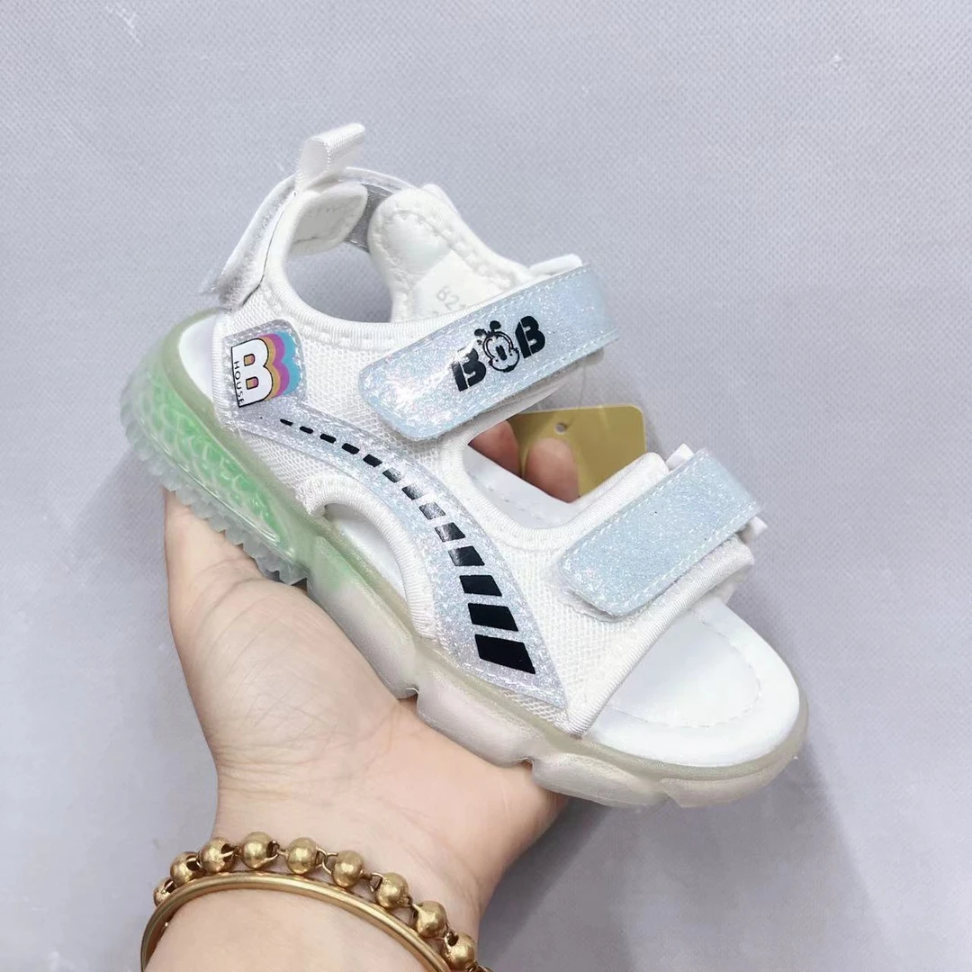 男女宝中大童夏季新款沙滩凉鞋休闲凉鞋9295（贵家）