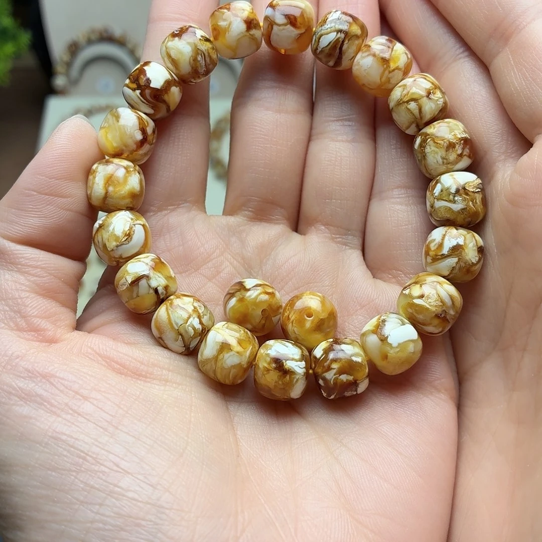 语***、沁色老型手串单圈11