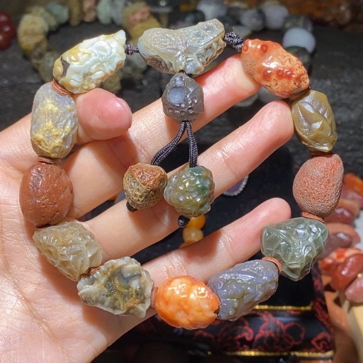 玛瑙/玉髓未镶嵌珠宝半成品