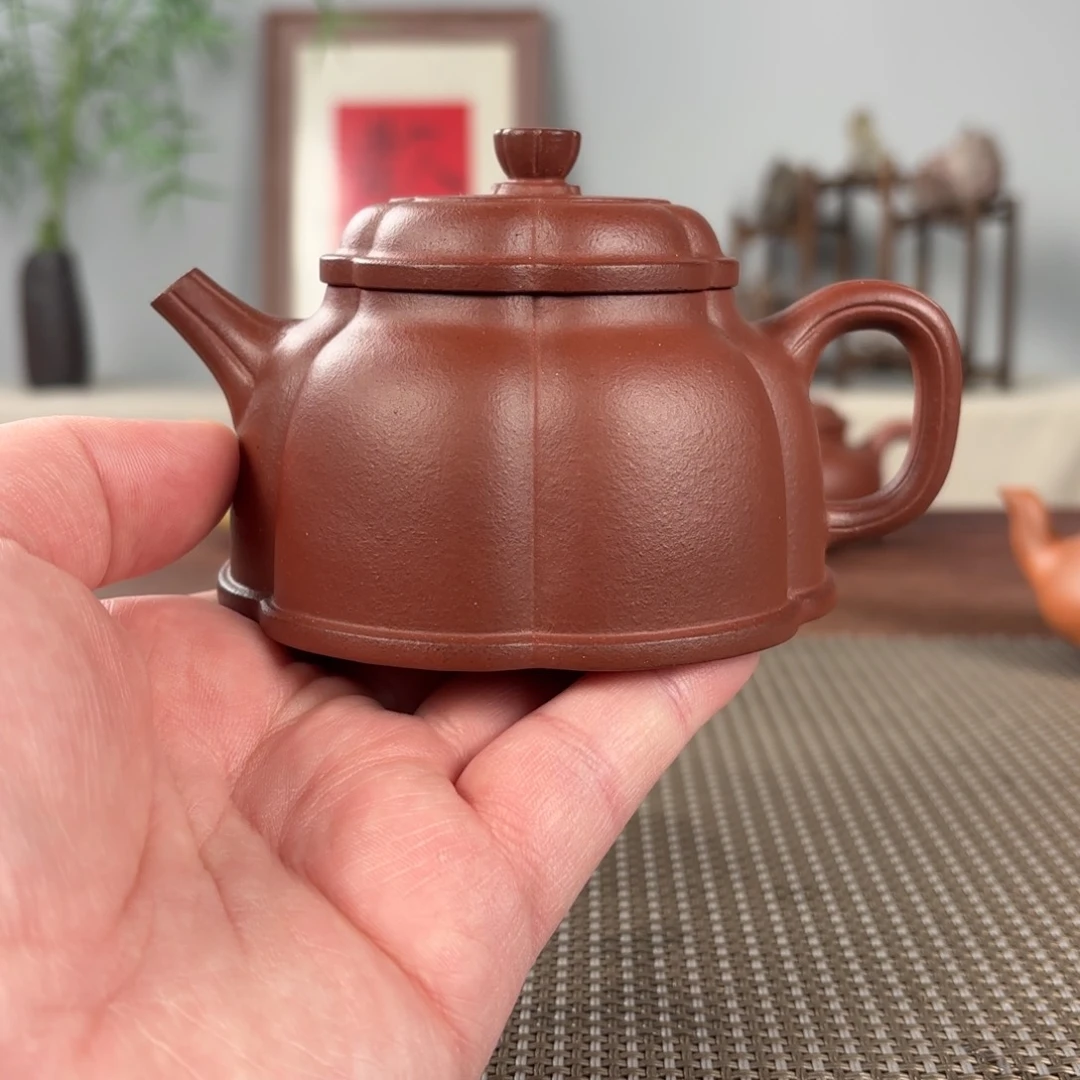 紫砂茶壶黄龙山原矿紫砂壶