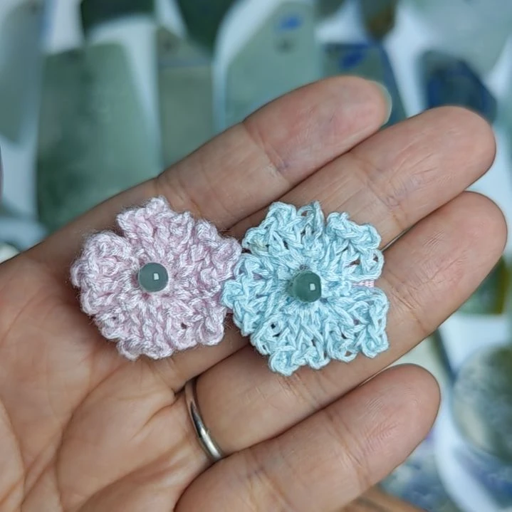 翡翠发饰未镶嵌缅甸天然A货翡翠