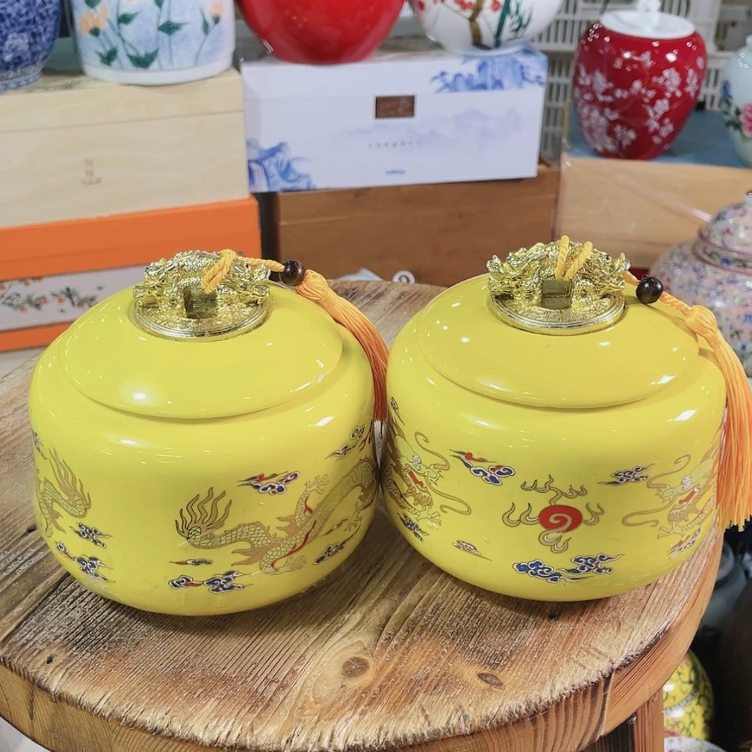 【闪购商品】罐陶瓷茶叶罐密封罐