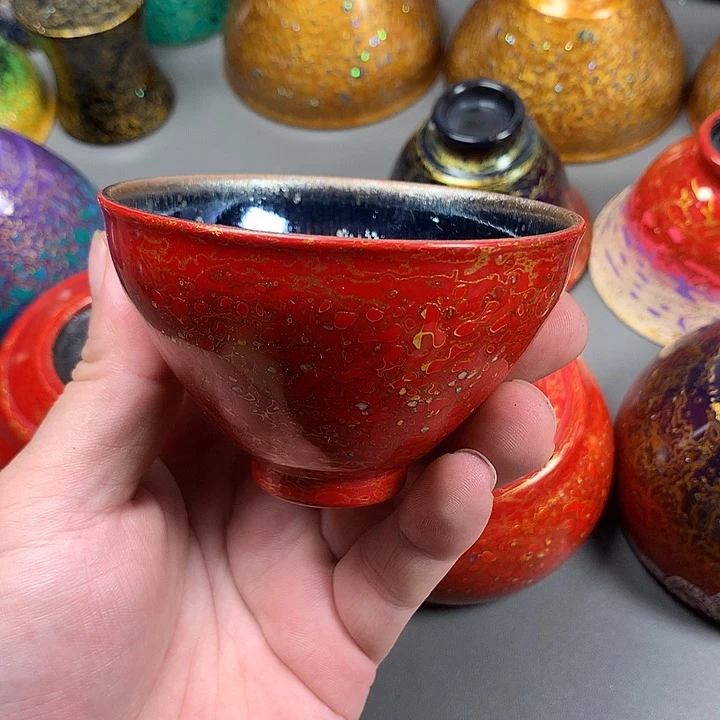 茶盏【****】建盏大漆全手工制作