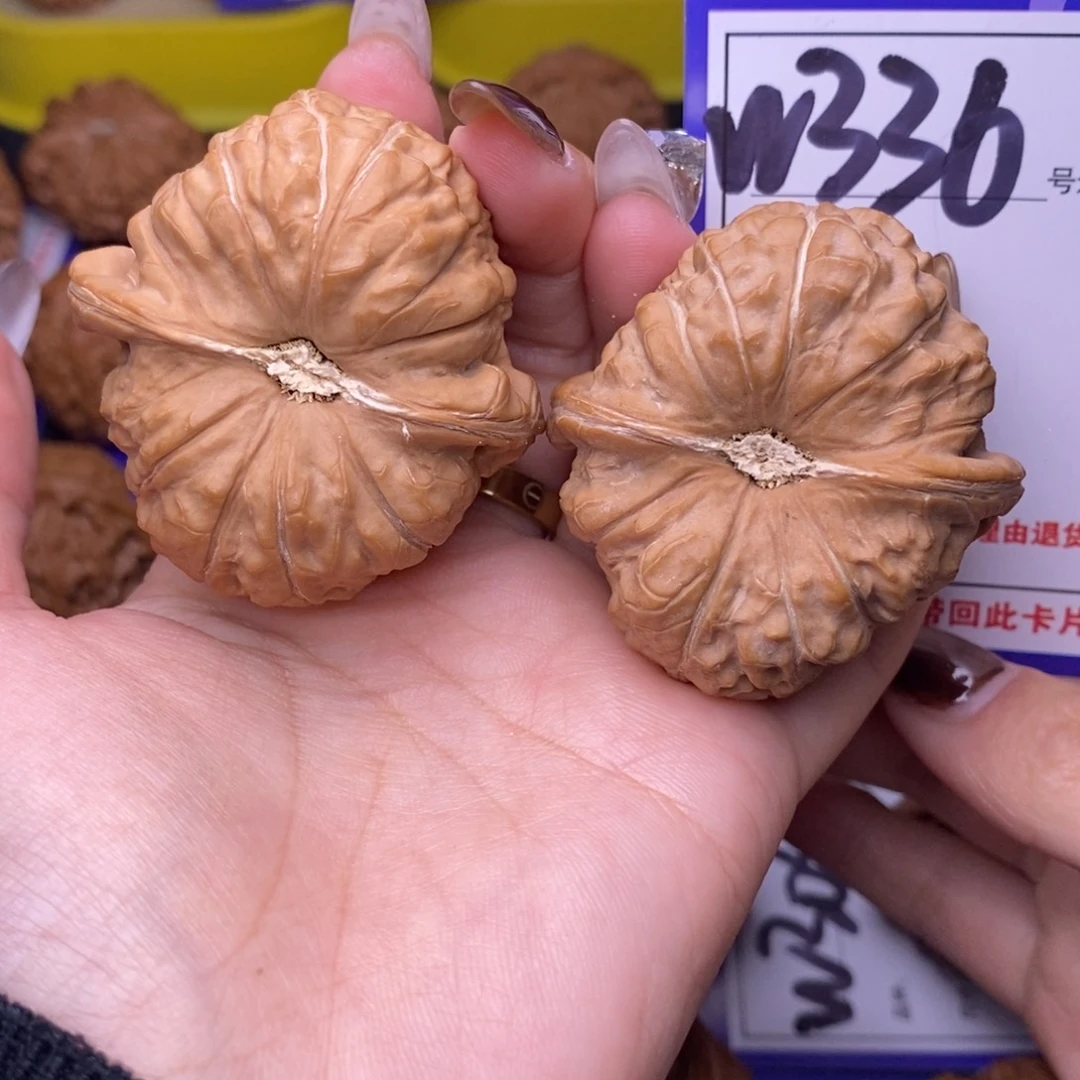 文玩核桃吊坠W336链接 全品南瓜墩45尺