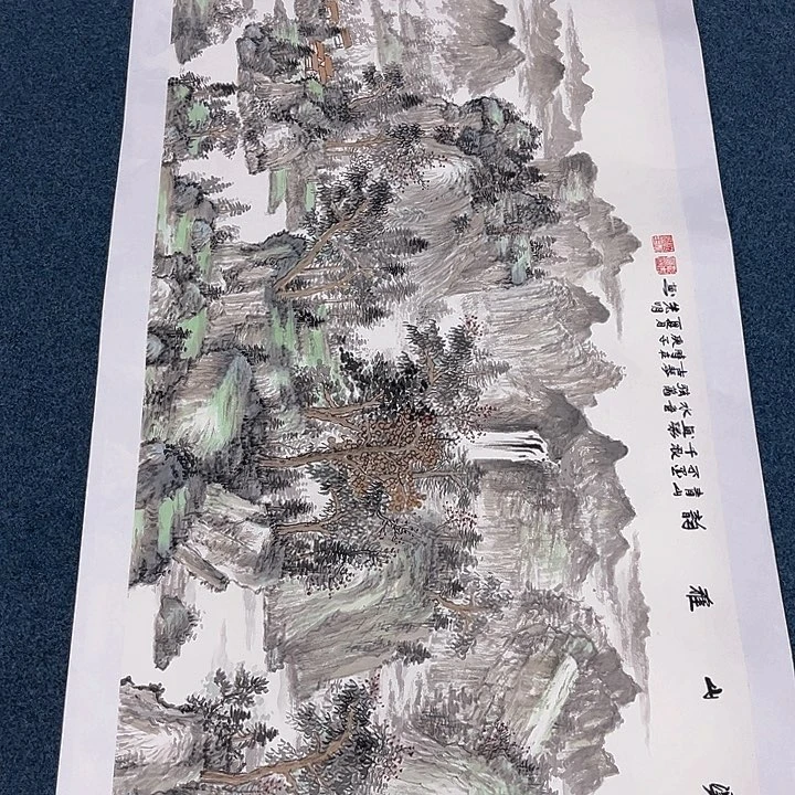 国画纯手绘字画宣纸
