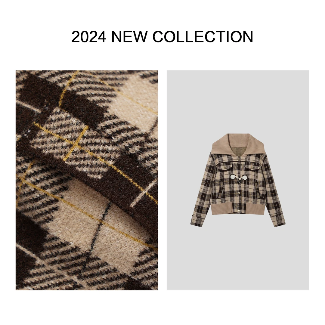 【龙哥专属】W1357031冬季小香风百搭外套