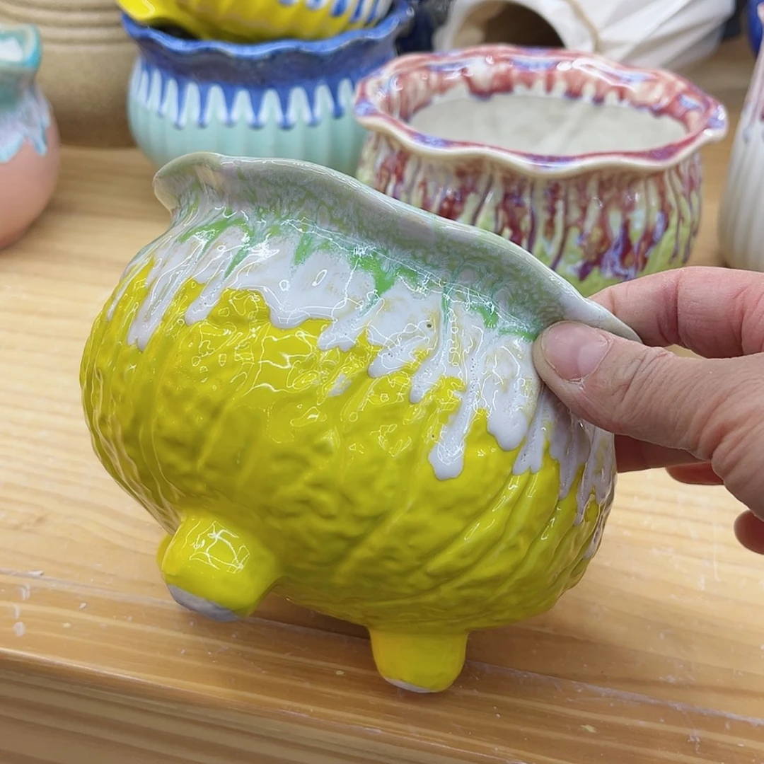 【闪购商品】陶瓷花盆