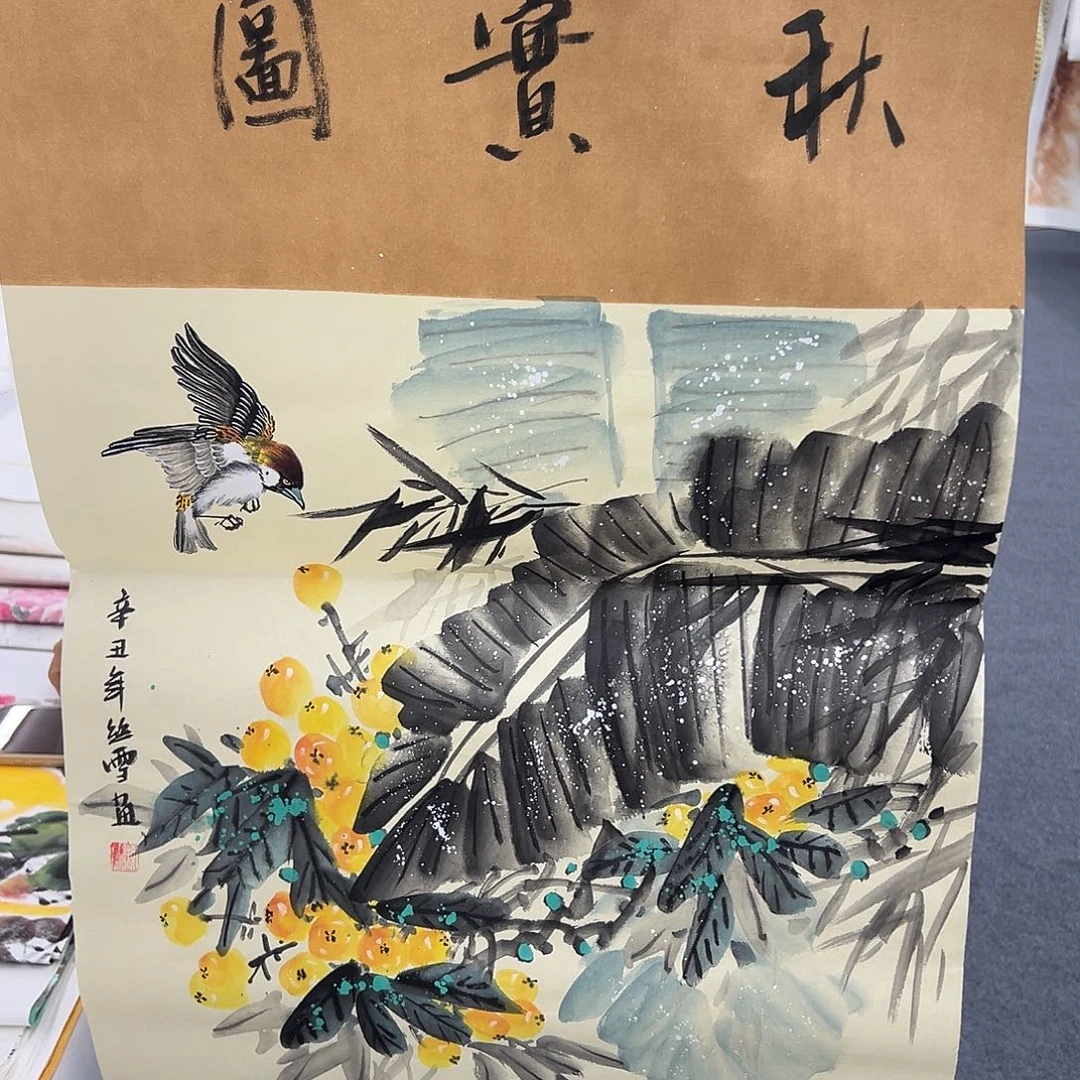 国画国画作品欣赏一下