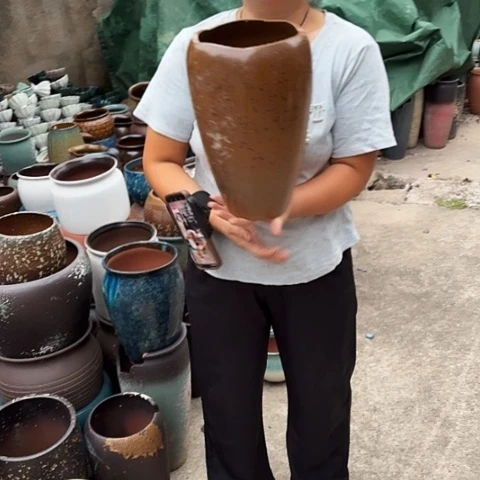 口18高32瑕疵一个盆。