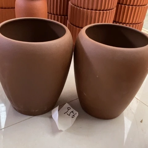 粗陶红陶花盆956