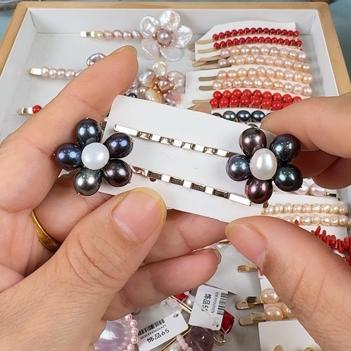 淡水珍珠胸饰未镶嵌