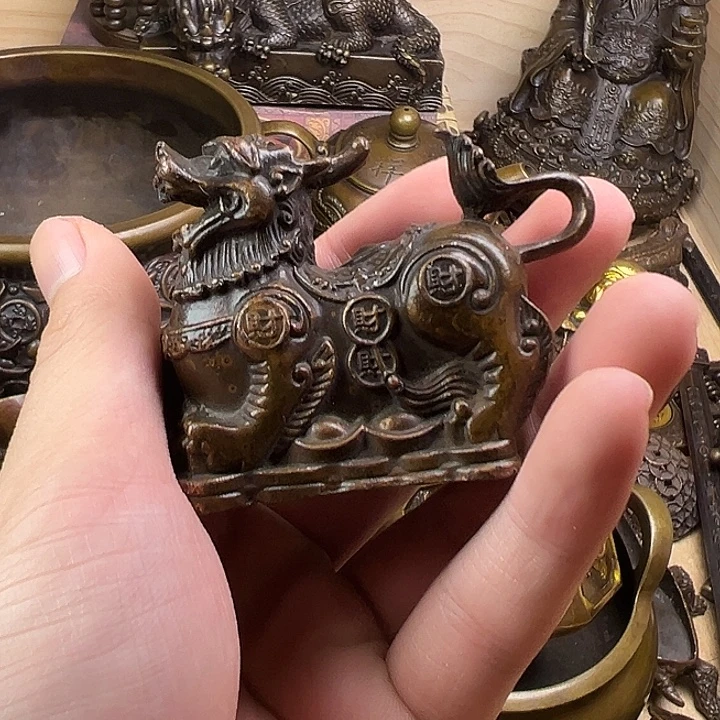 精美铜器，点击下单