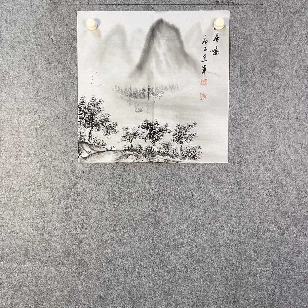 国画634 花鸟在此鸣叫的日子