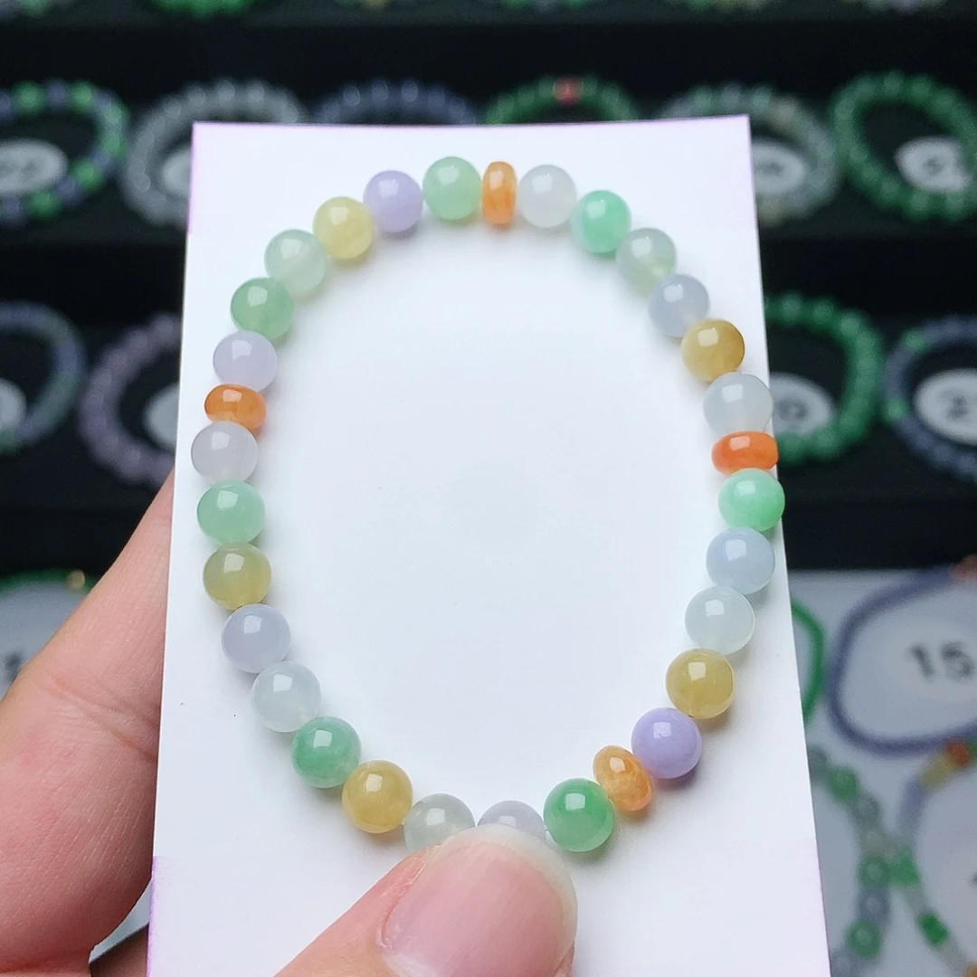 未镶嵌手链翡翠翡翠