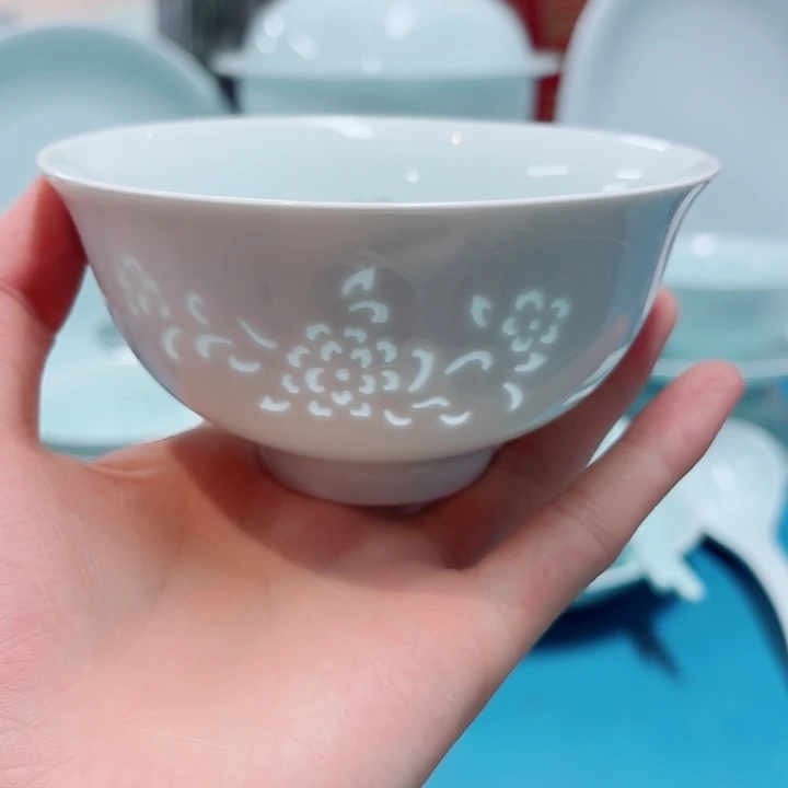 碗景德镇陶瓷餐具5寸碗