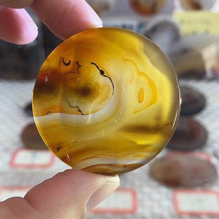 玛瑙/玉髓合金颈饰