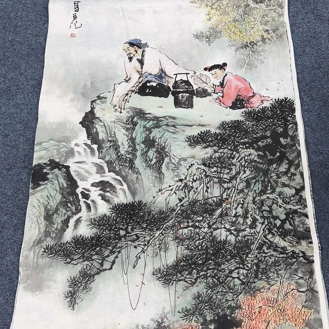 国画宣纸纯手绘字画