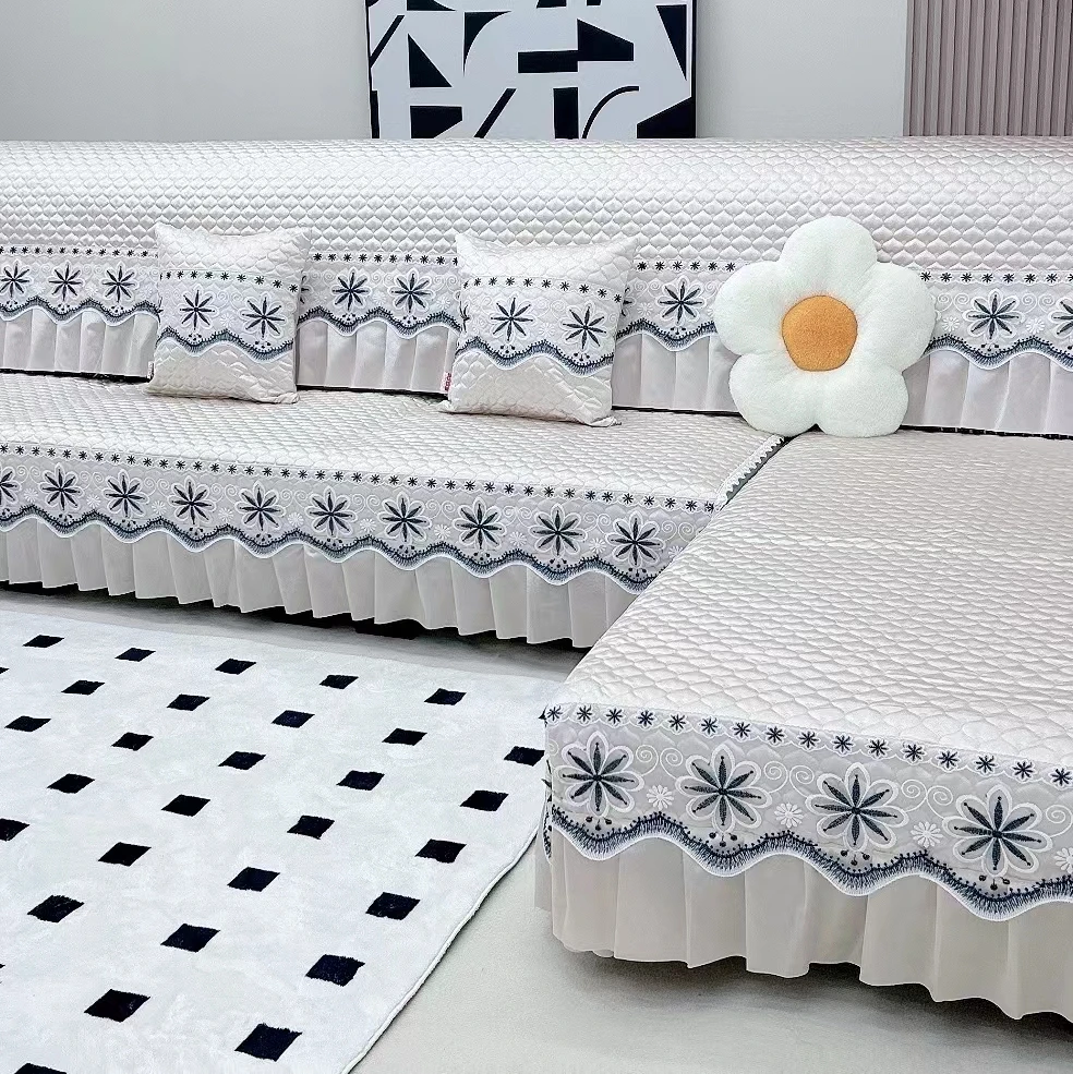 四季通用沙发垫尺寸加厚简约现代可水洗高档防滑沙发套