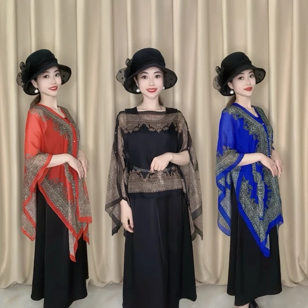 【七个颜色】春夏时尚披肩防晒旅游拍照外搭百搭多变披肩