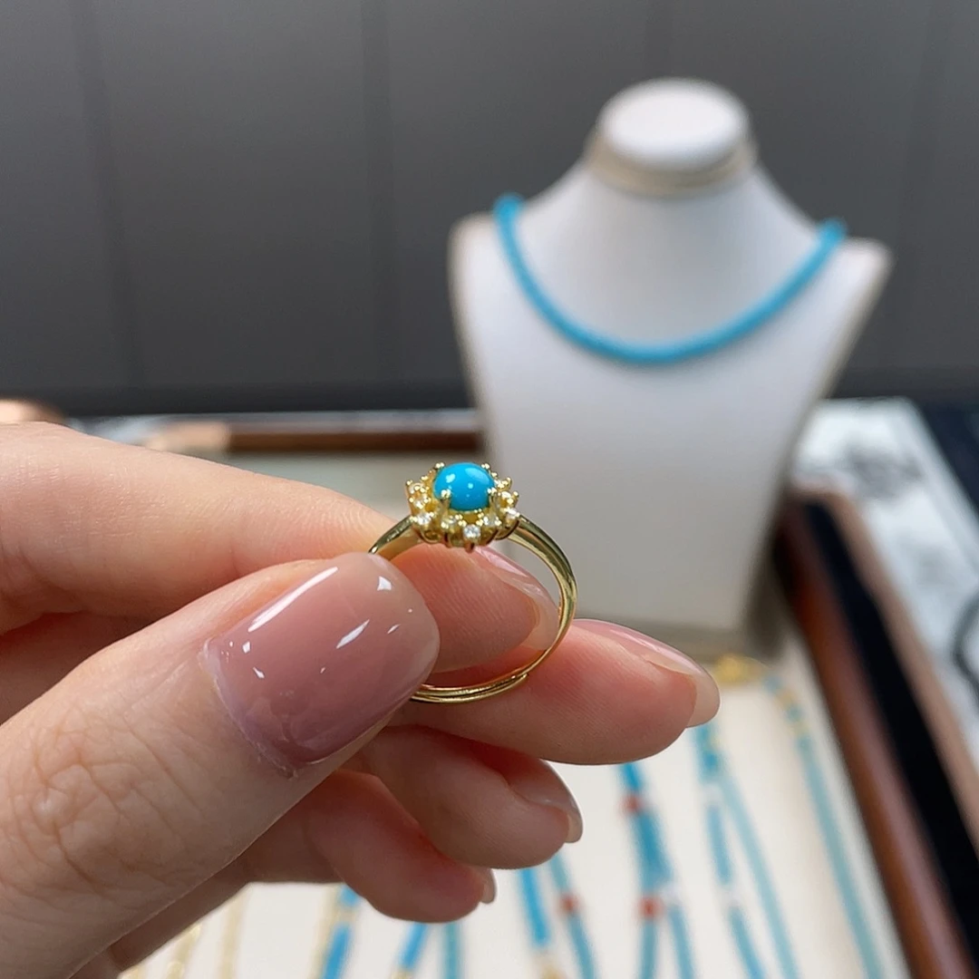 绿松石银S925镶嵌其他