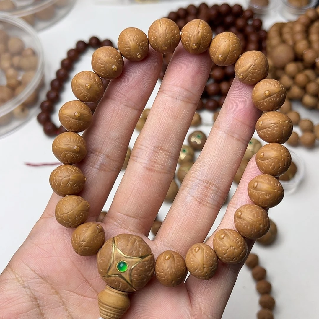 凤眼菩提手串精品矮桩手串1.2