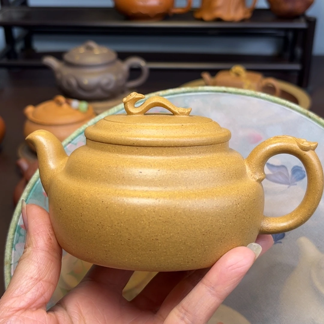 ༺***༻紫砂茶壶手工制作原矿紫砂