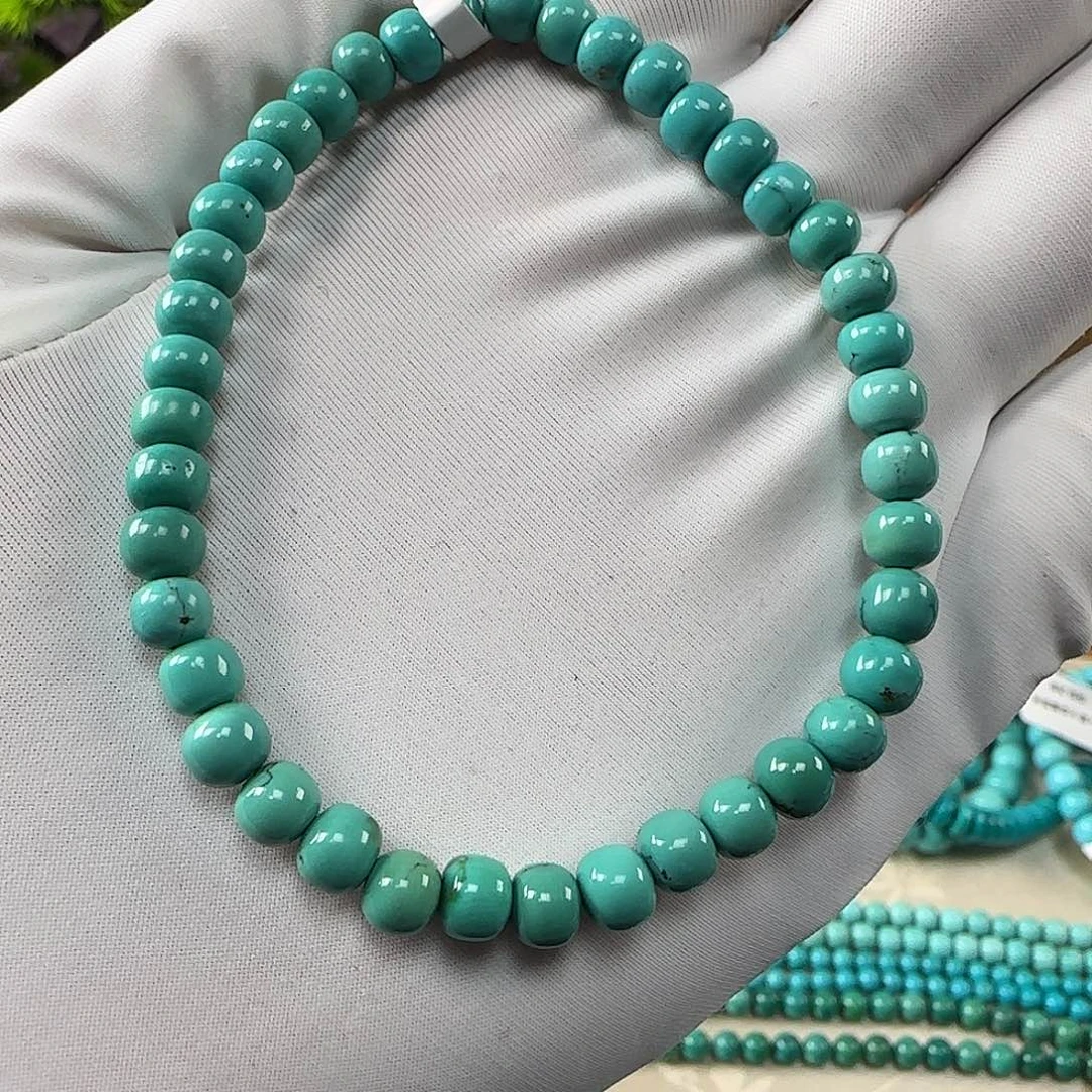 绿松石未镶嵌手链