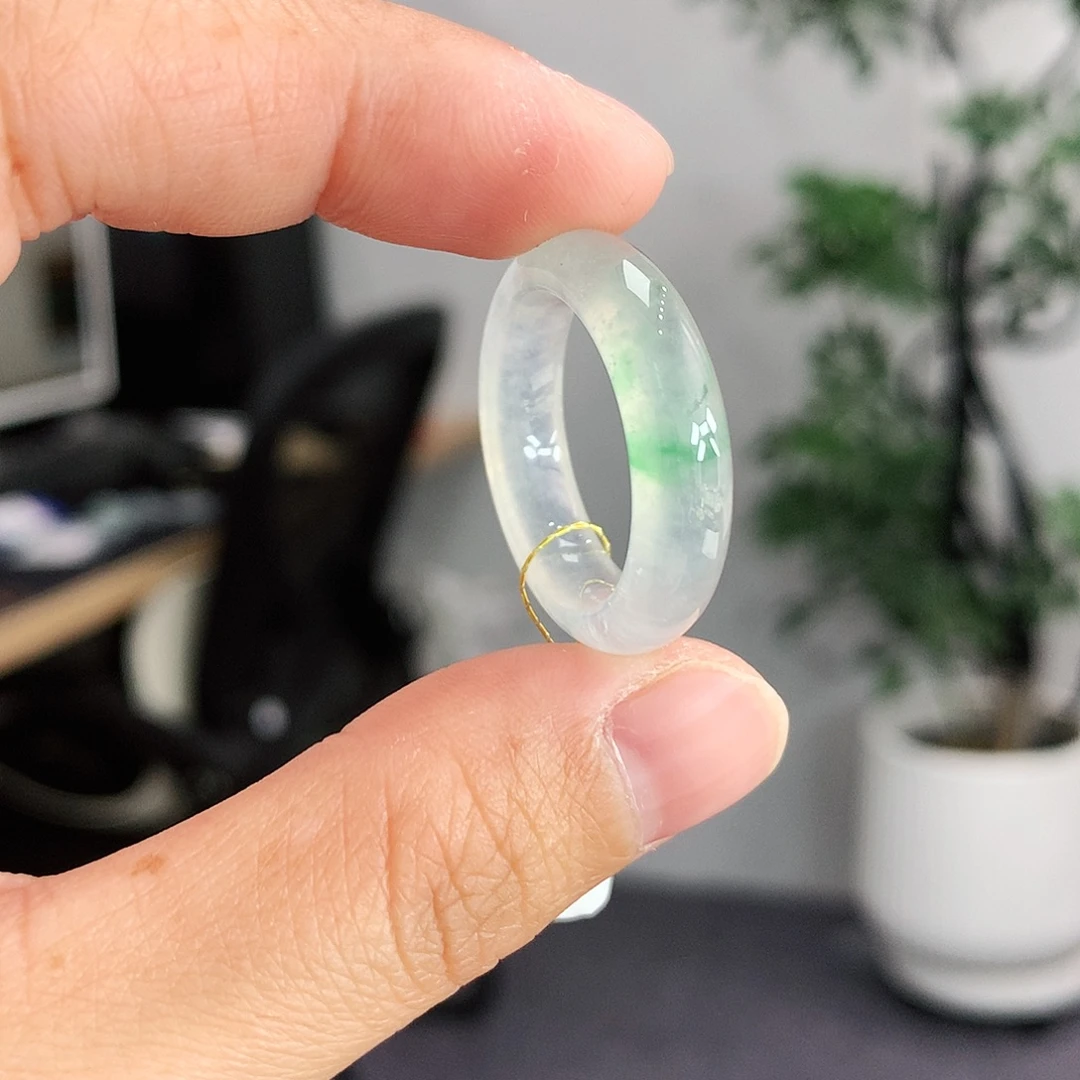 翡翠未镶嵌戒指19号