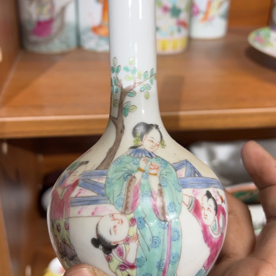 幸***子瓷片瓷器摆件、茶室雅器