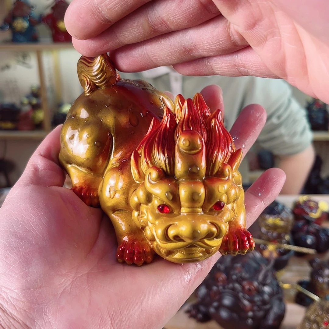 紫砂茶宠紫陶树脂茶宠摆件