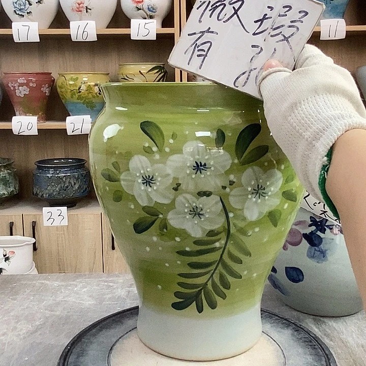 缸5xc景德镇陶瓷花盆