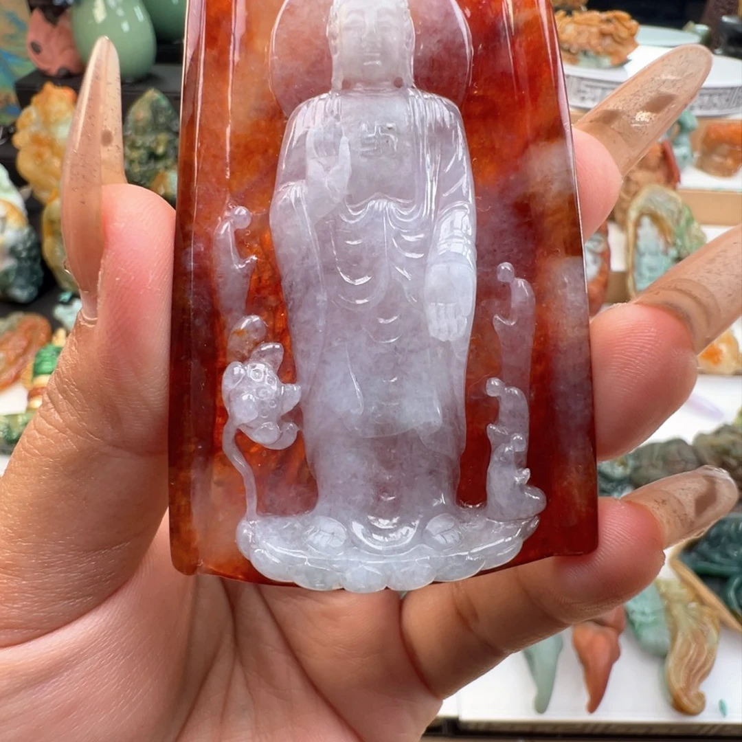 未镶嵌定制翡翠山*子