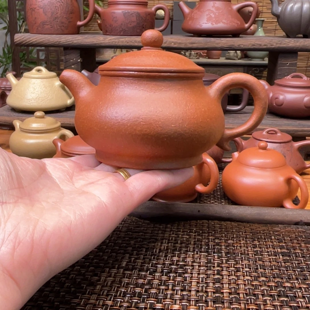 茶壶紫砂宜兴原矿紫砂手工制全220