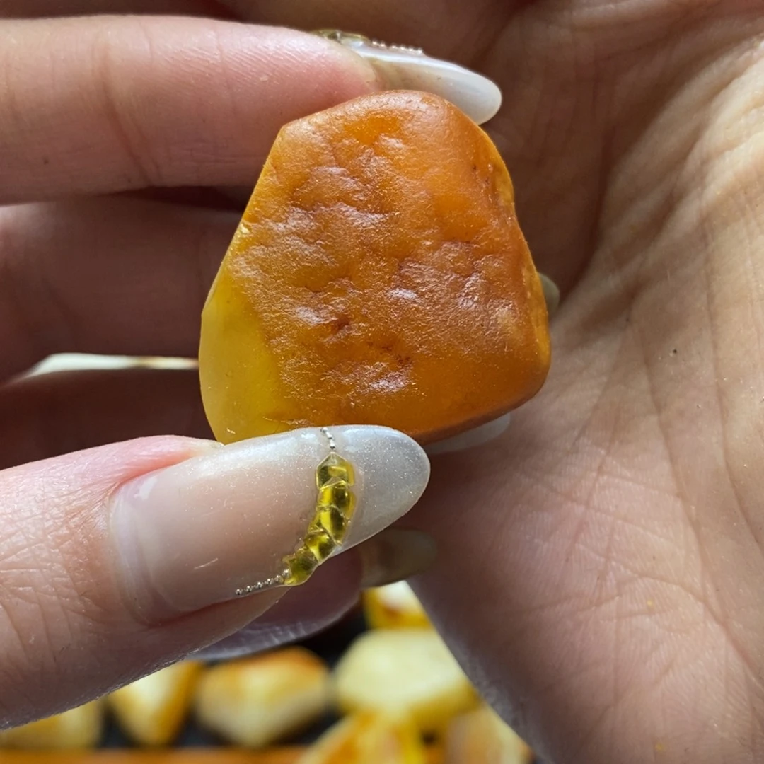 定制蜜蜡未镶嵌传世琥珀蜜蜡定制