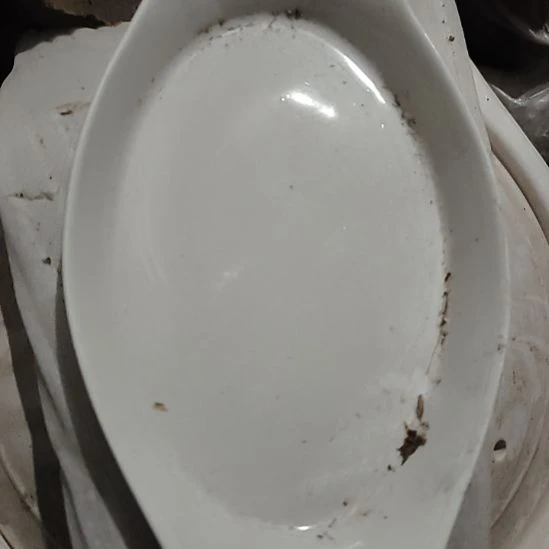 瓷微瑕品，鱼盘…………