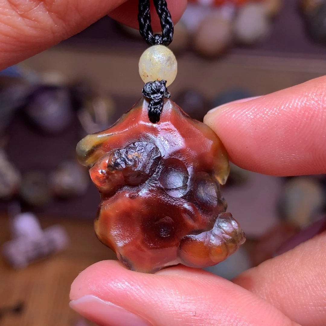 未镶嵌玛瑙/玉髓珠宝半成品