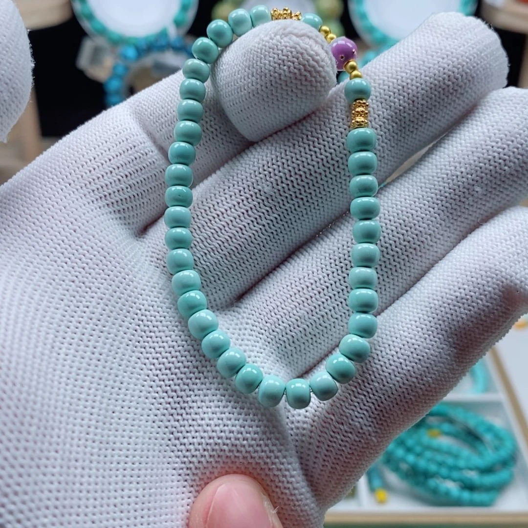 未镶嵌绿松石手链